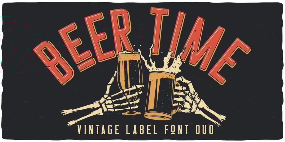 Beer Time font