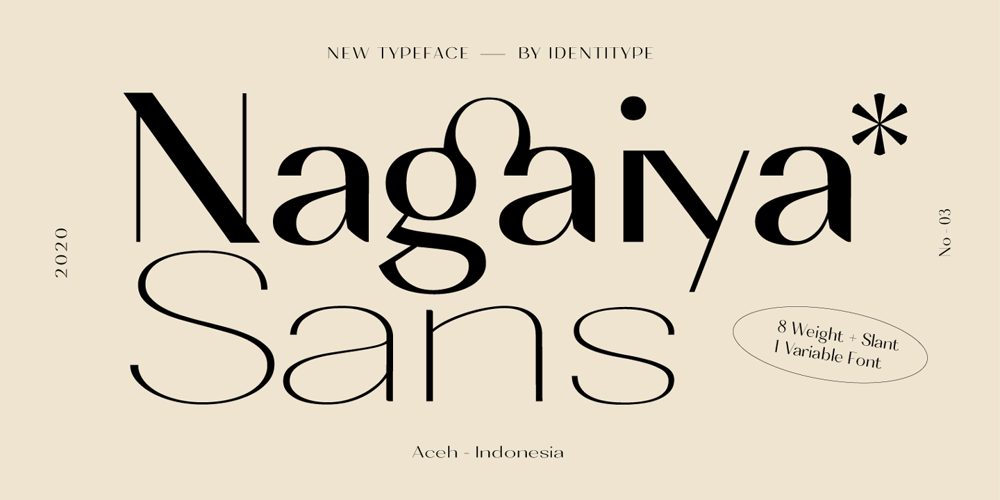 Nagaiya font