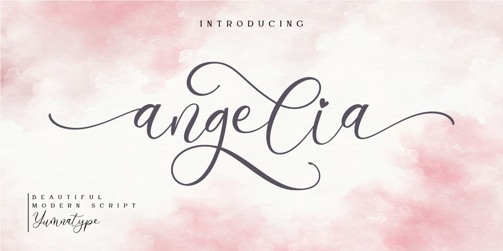 Angelia font