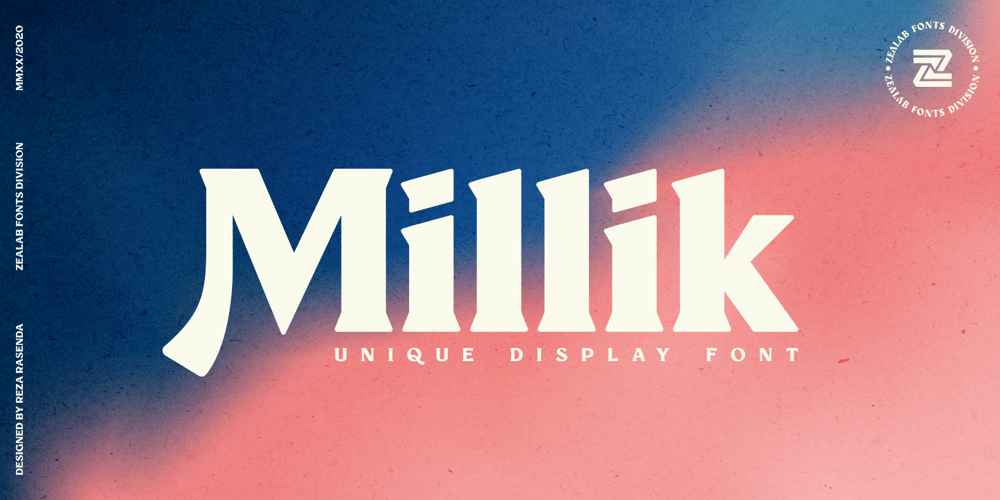 Millik font