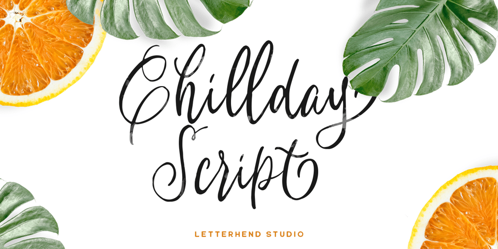 Chillday Script font