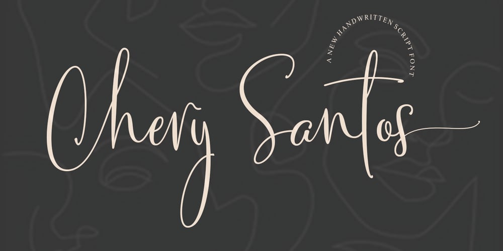 Chery Santos font