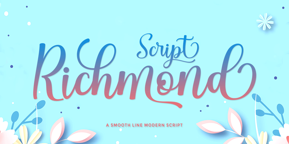 Richmond Script font