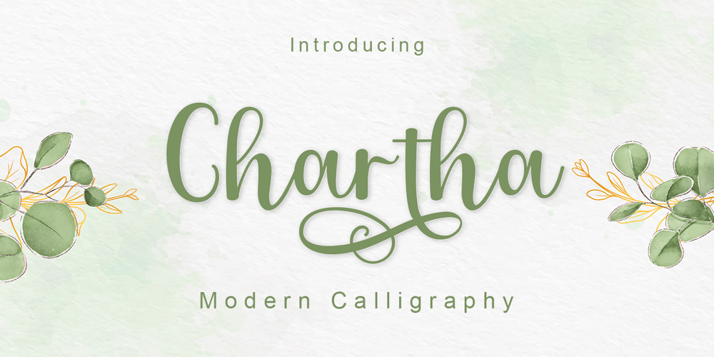 Chartha font