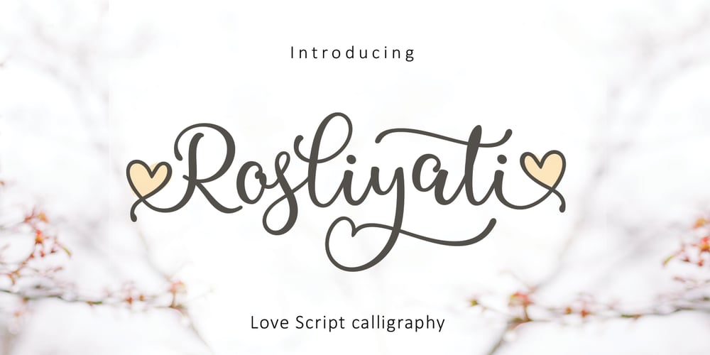 Rosliyati font