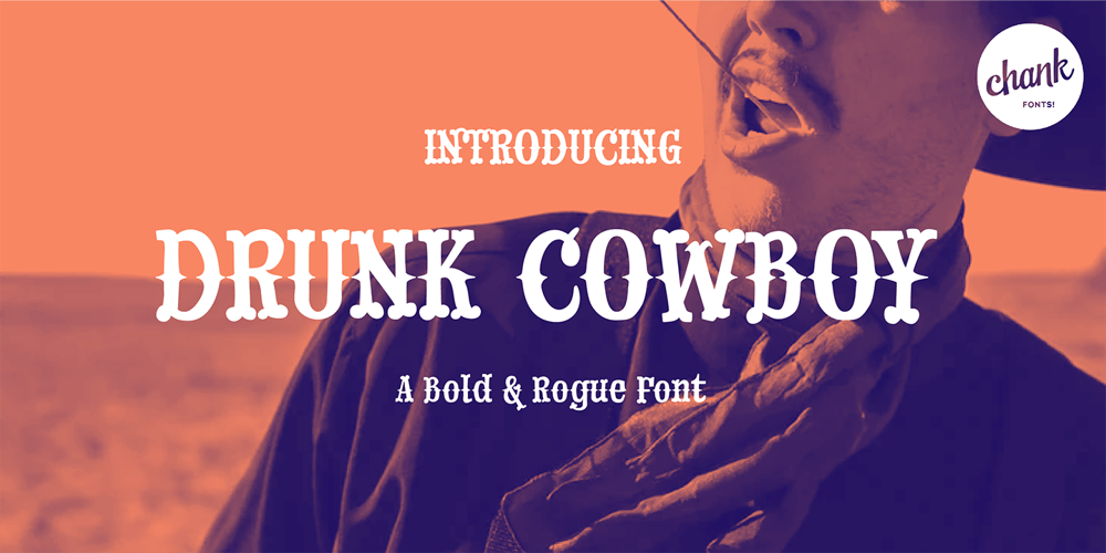 Drunk Cowboy font