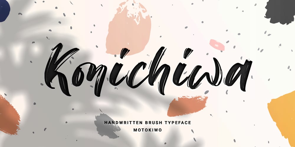 Konichiwa font