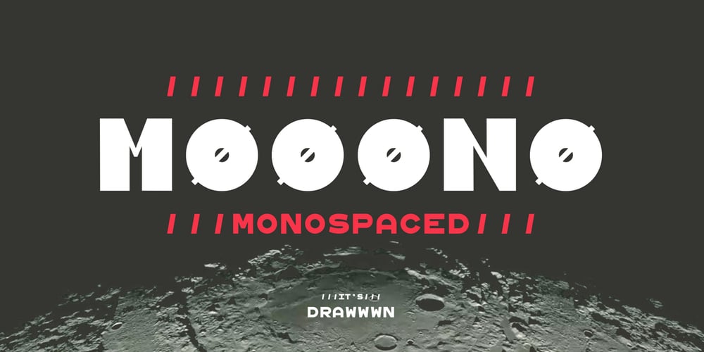 Mooono font