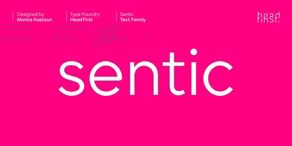 Sentic font