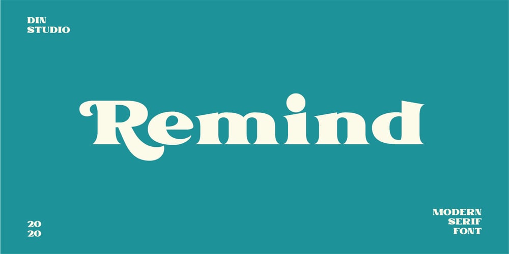 Remind font