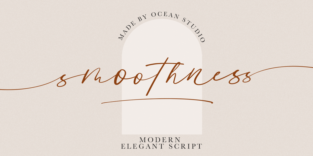 Smoothness font