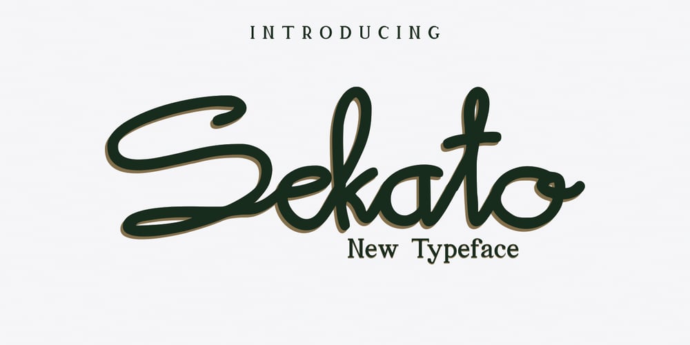 Sekato font