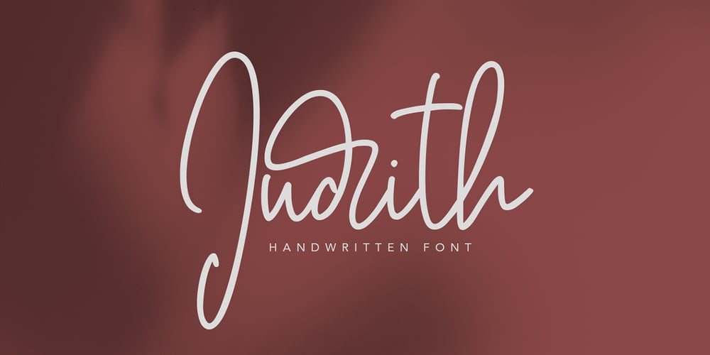 Judith font