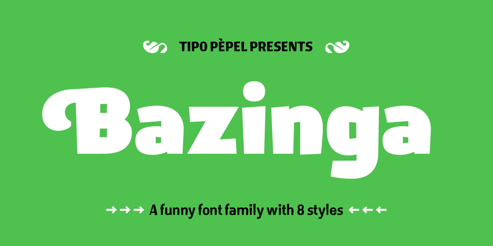 Bazinga font