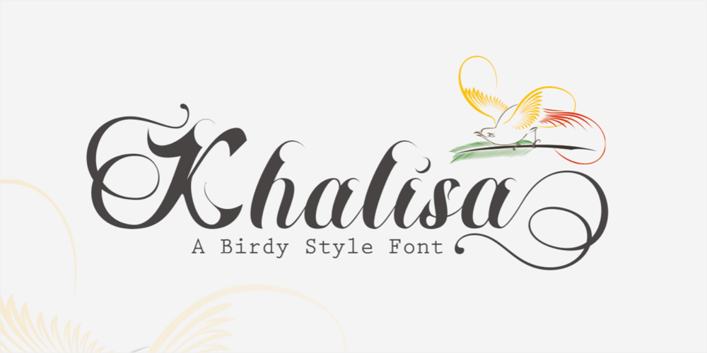 Khalisa font