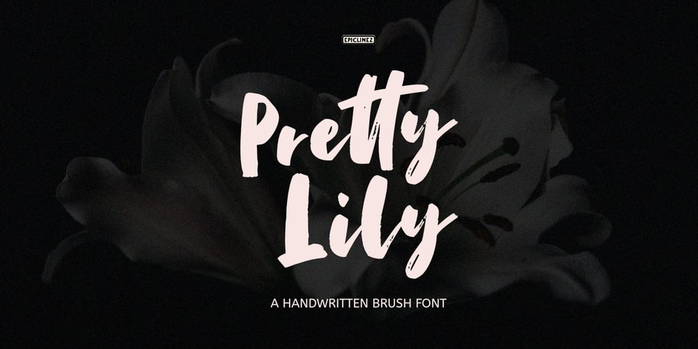 Pretty Lily font