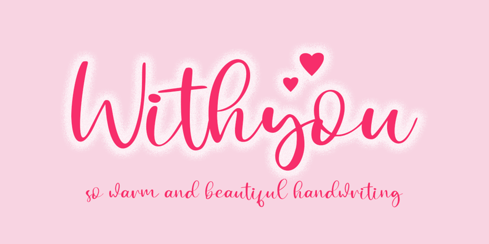 Withyou font