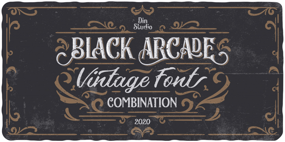 Black Arcade font