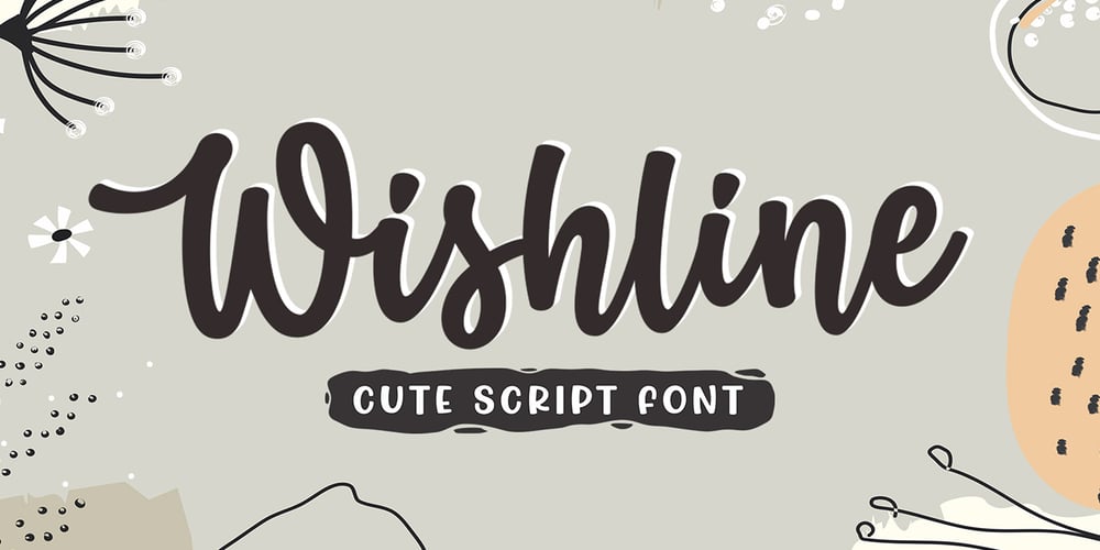 Wishline font