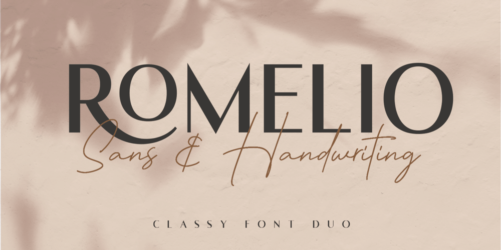 Romelio font