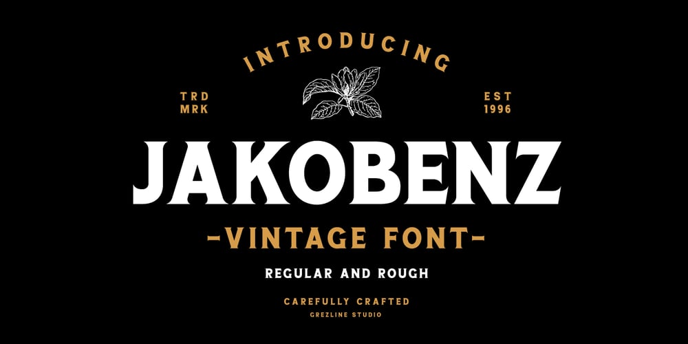 Jakobenz font