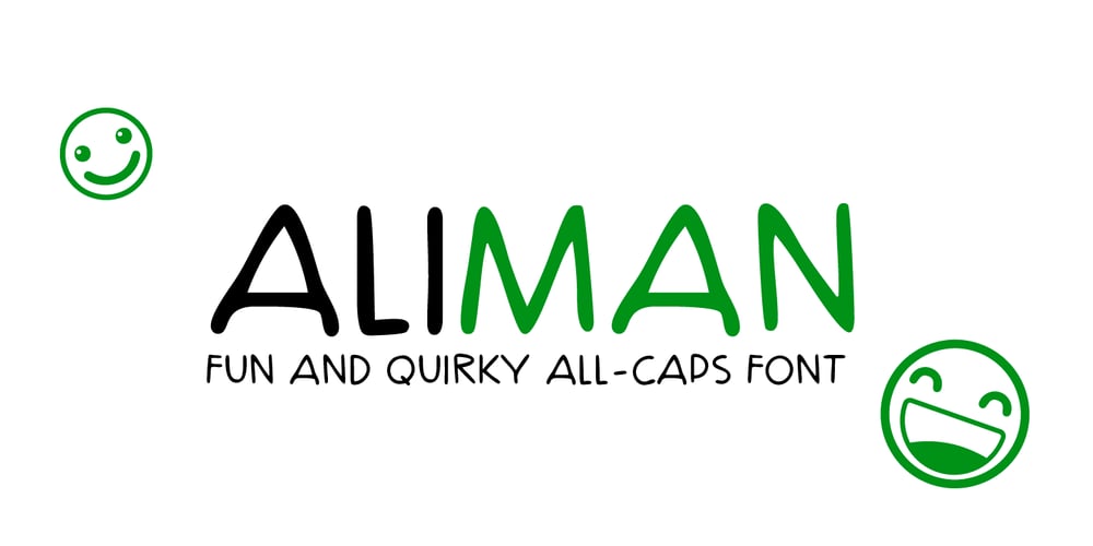 Aliman font