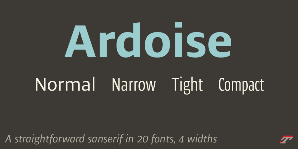 Ardoise Std font