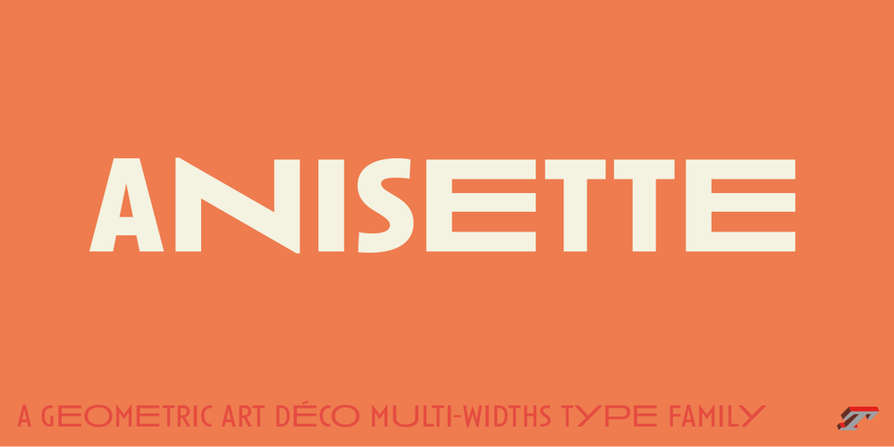 Anisette Std font