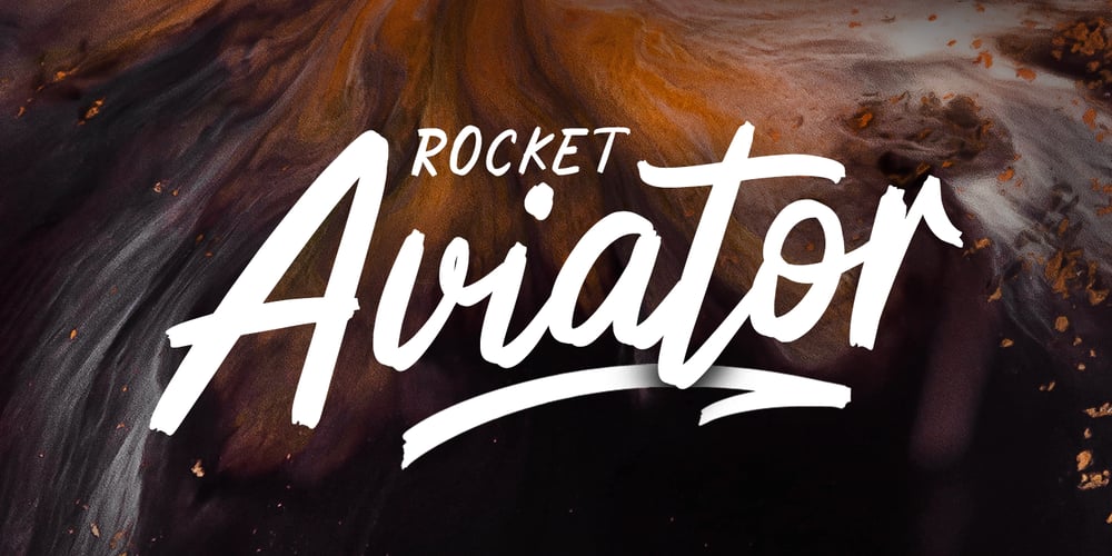 Rocket Aviator font