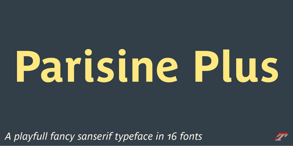 Parisine Plus Std font