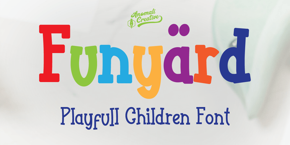 Funyard font