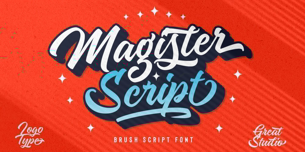 Magister Script font