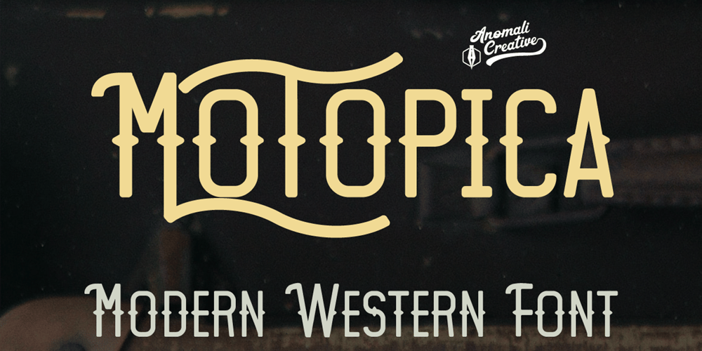 Motopica font