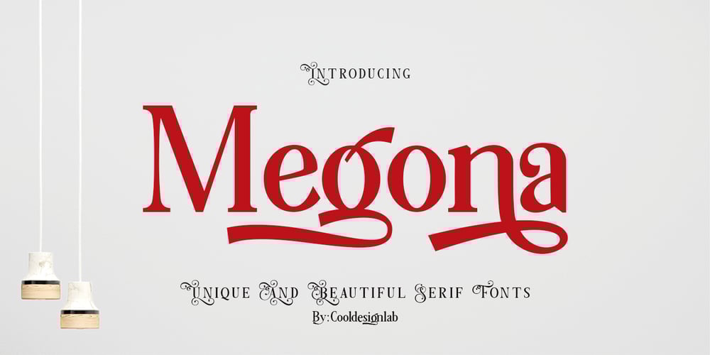 Megona font