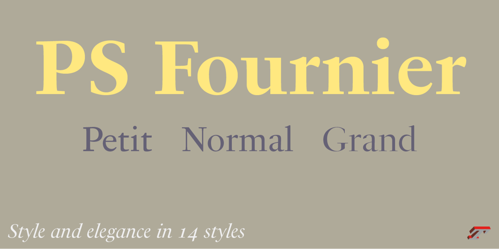PS Fournier Std font