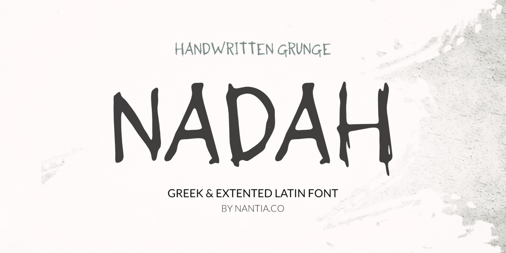 Nadah font