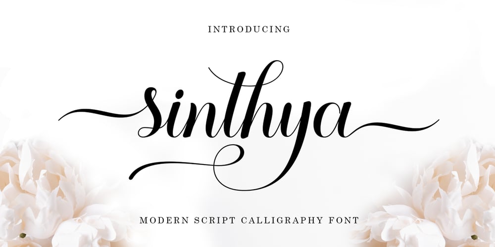 Sinthya Script font
