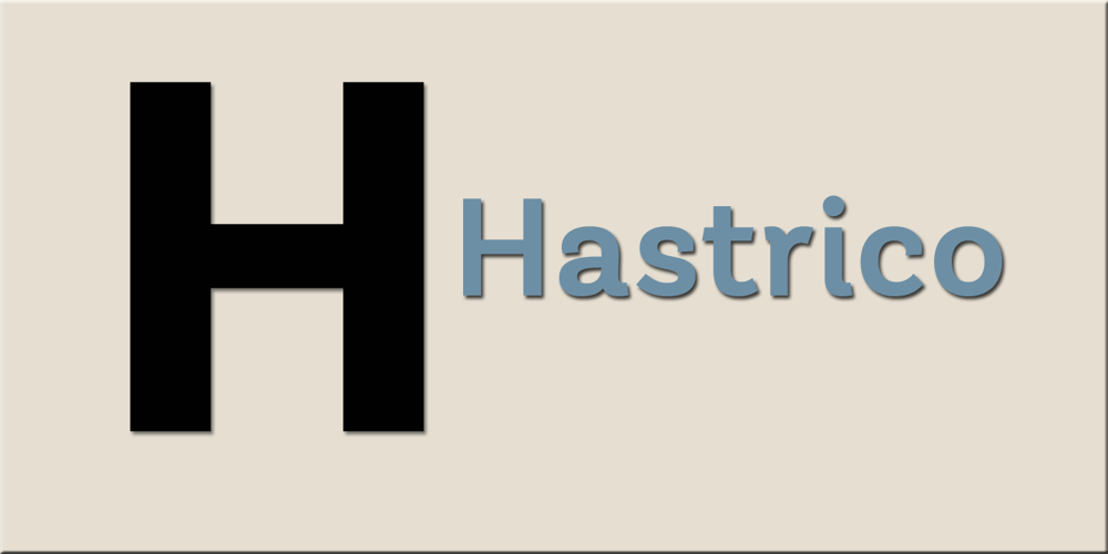 Hastrico DT font