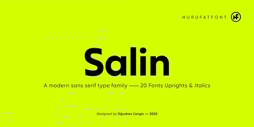 Salin font