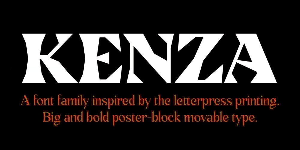 Kenza font