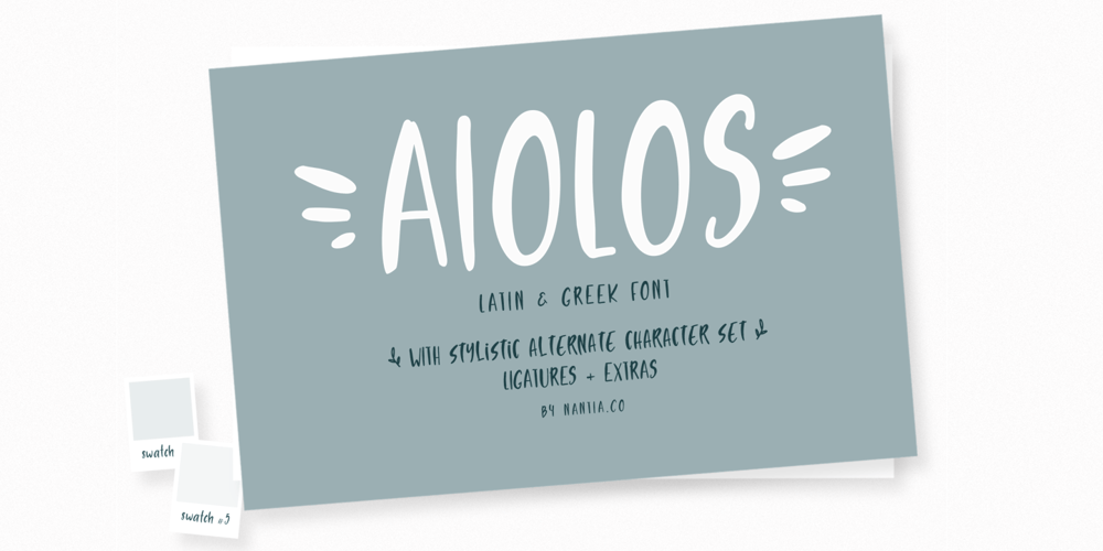 Aiolos font