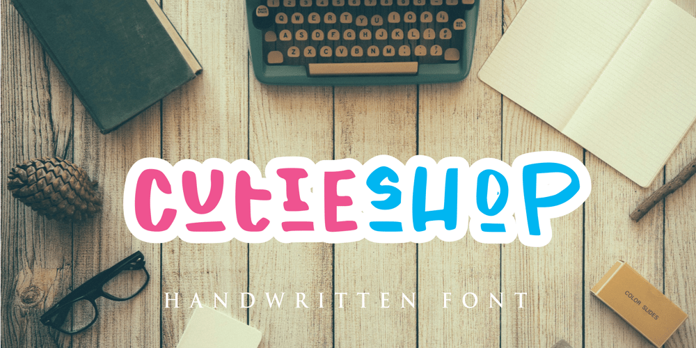 Cutie Shop font