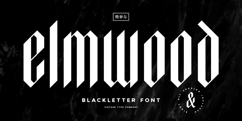 VTC Elmwood font