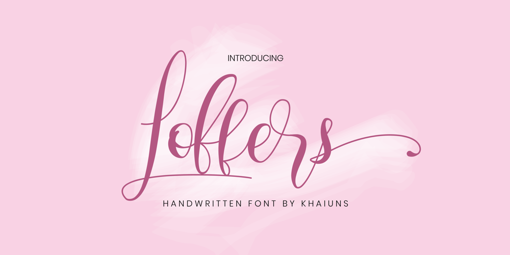 Loffers font