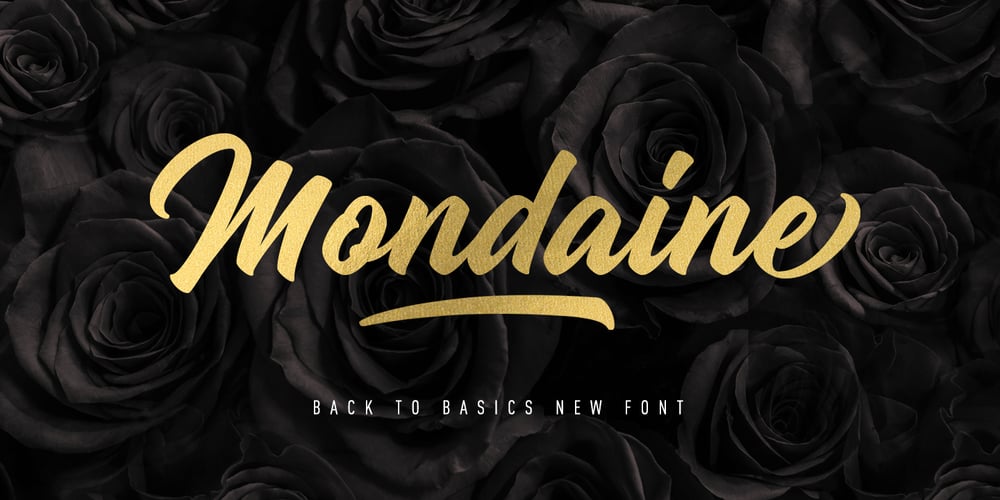 Mondaine font