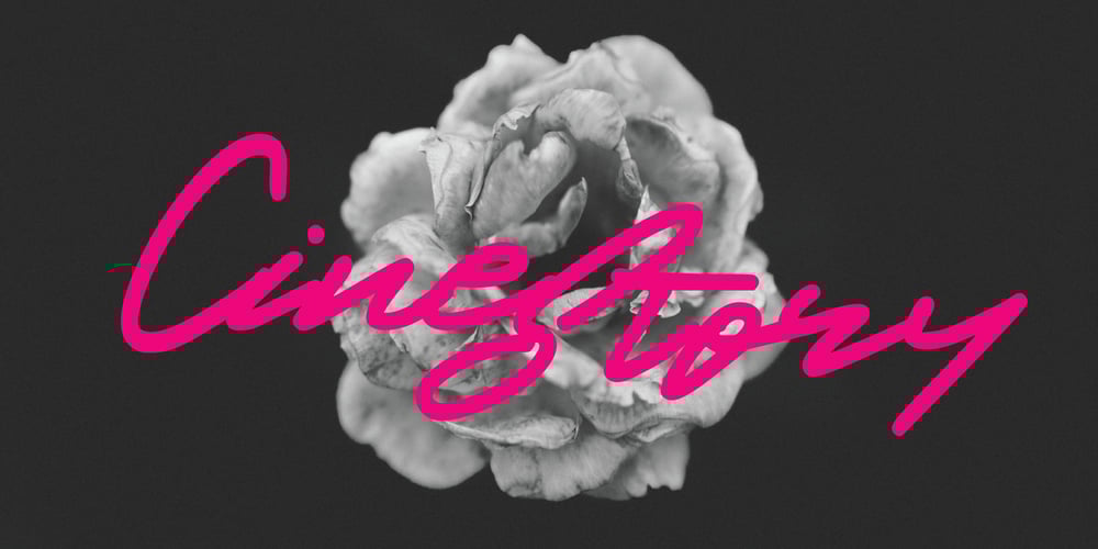 Cinestory font