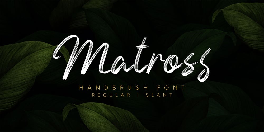 Matross font