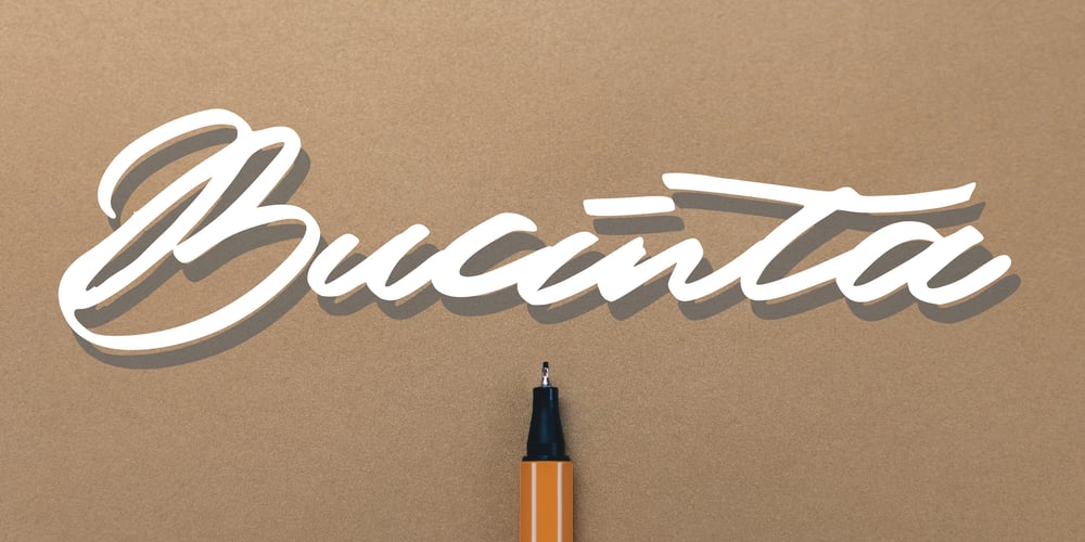 Bucinta font