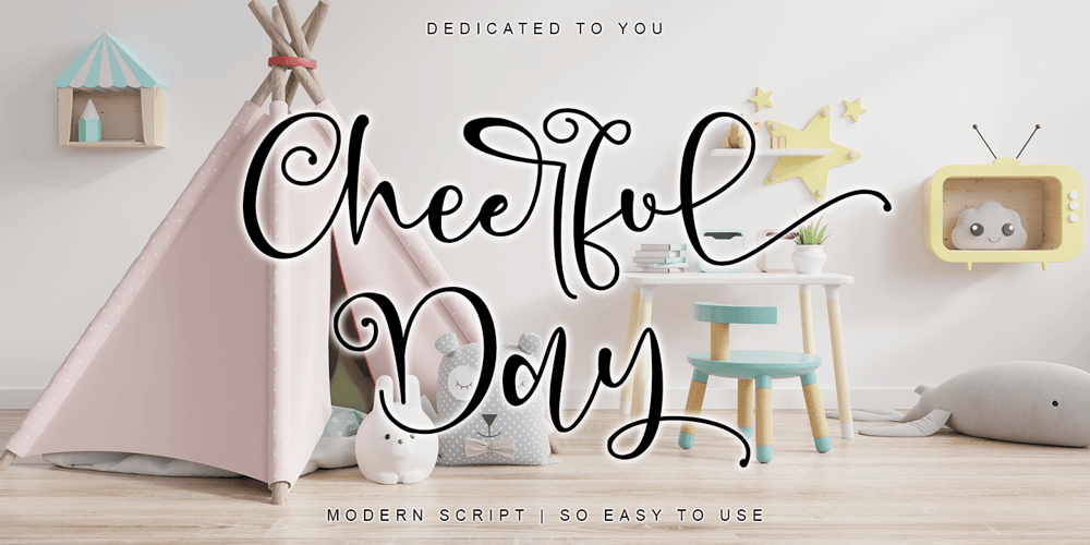 Cheerful Day font