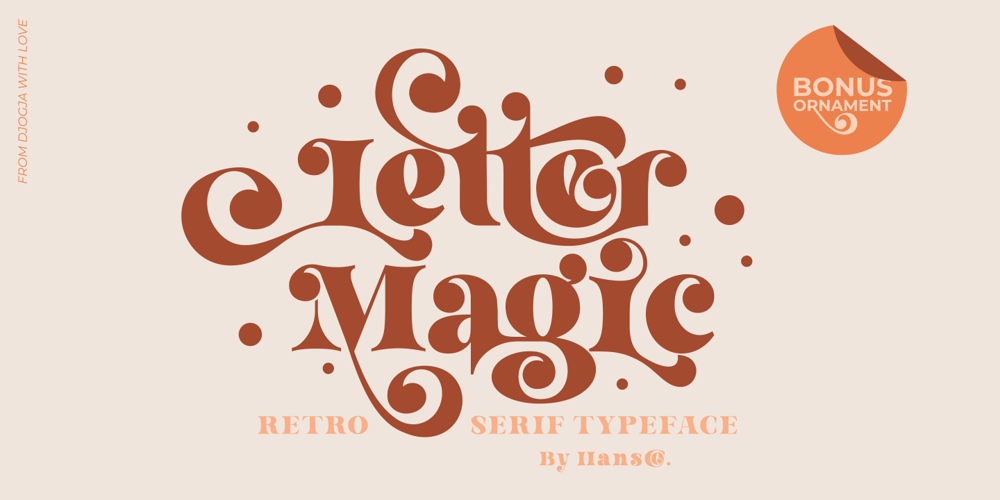 Letter Magic font